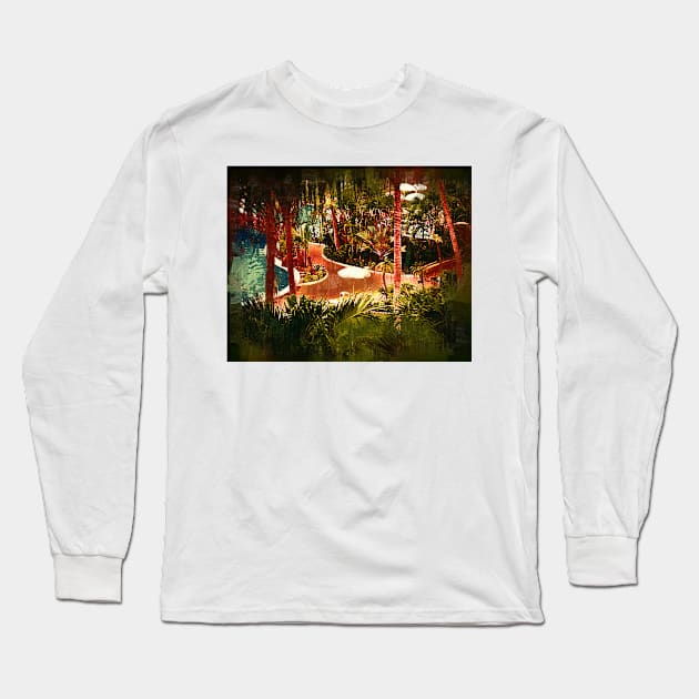 The Mazatlan Resort Long Sleeve T-Shirt by KirtTisdale